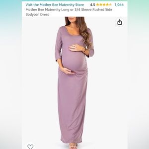 Mother Bee maternity dress
